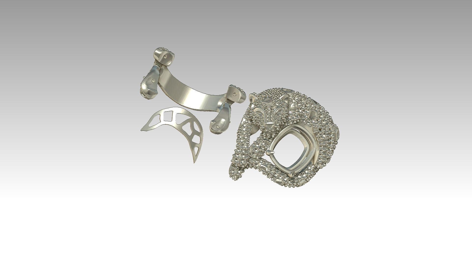 jewelry ring 3D print model_8