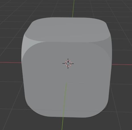 Weird Rounded Corner Square 3D model_2