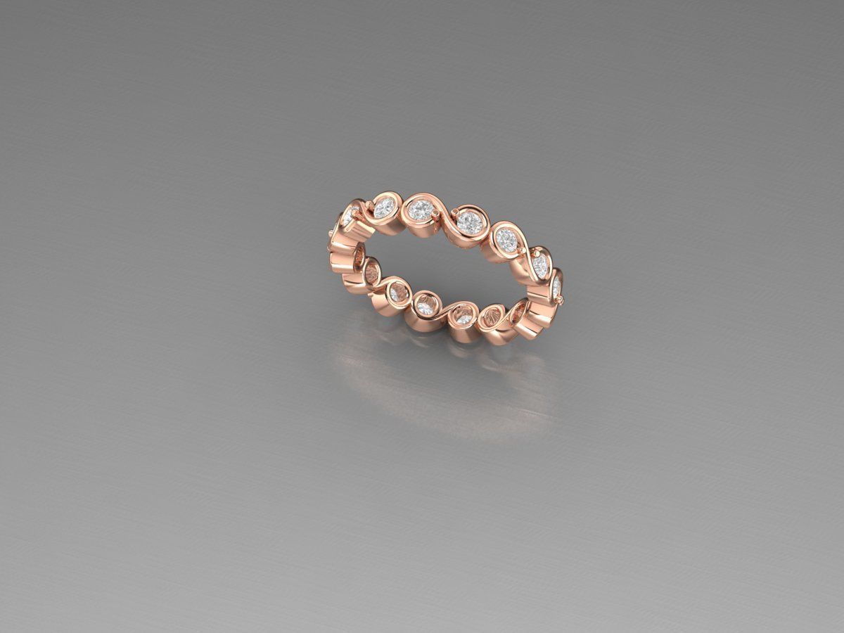 BAND RING 3D print model_2