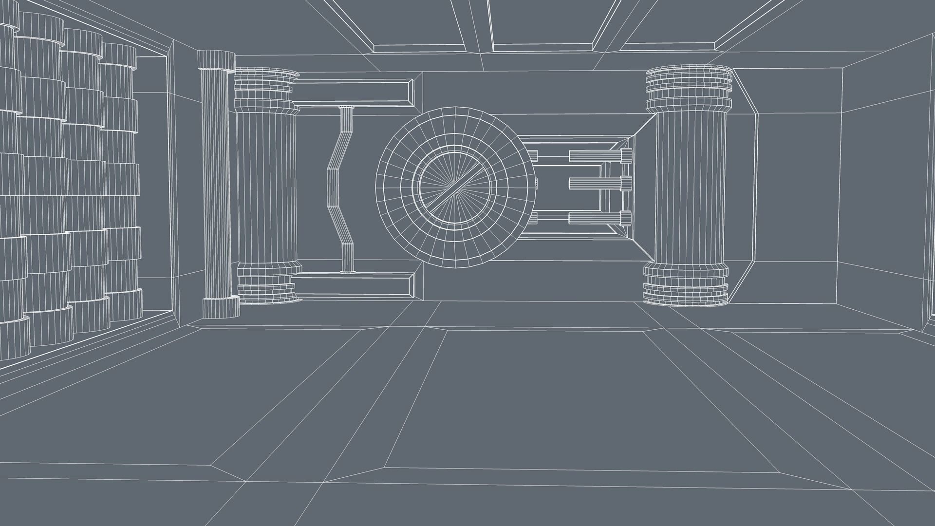 Sci Fi Room 3D model_8