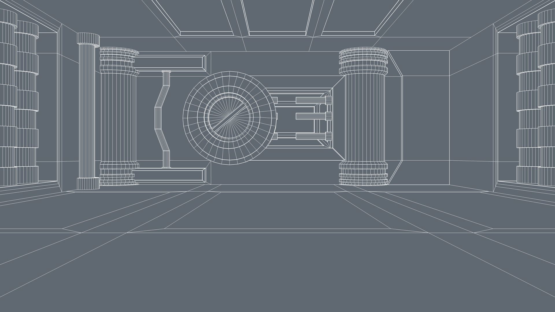 Sci Fi Room 3D model_12