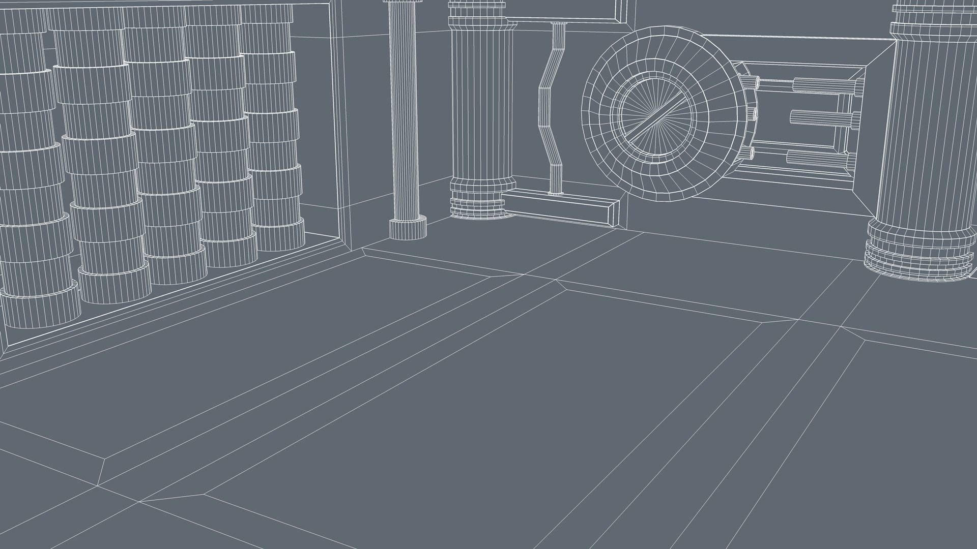 Sci Fi Room 3D model_10