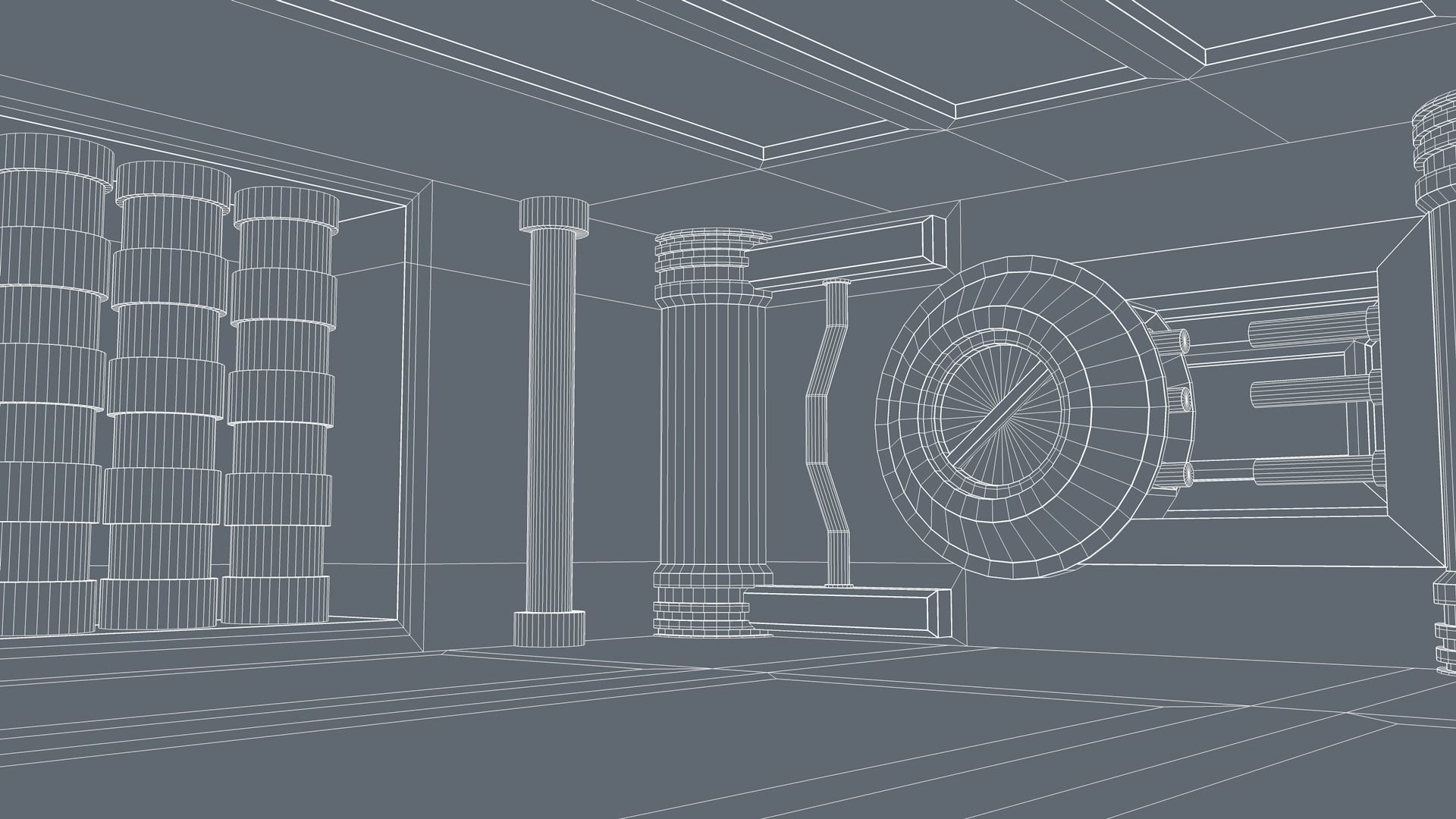 Sci Fi Room 3D model_13