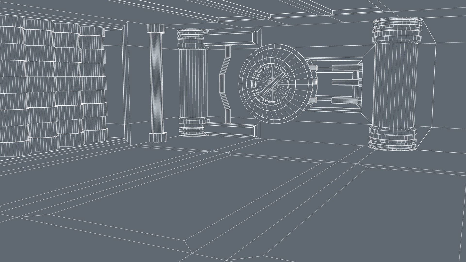 Sci Fi Room 3D model_7