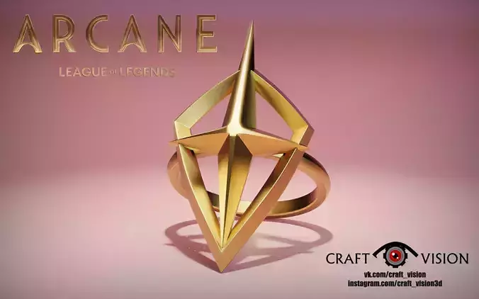 Mel Medarda Arcane Ring 3D print model