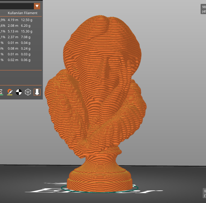 Virginia Woolf 3D print model_20