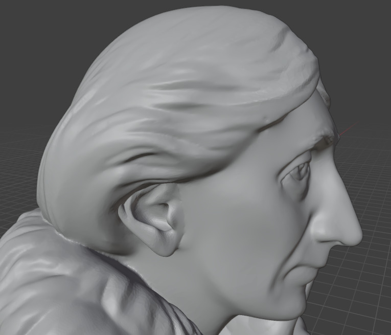 Virginia Woolf 3D print model_19