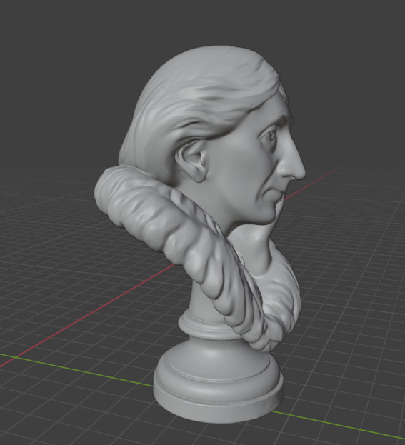 Virginia Woolf 3D print model_4