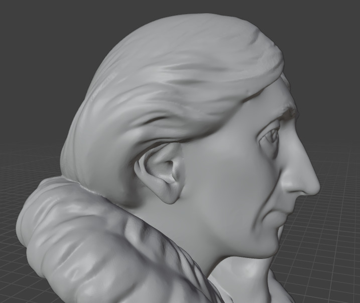 Virginia Woolf 3D print model_18