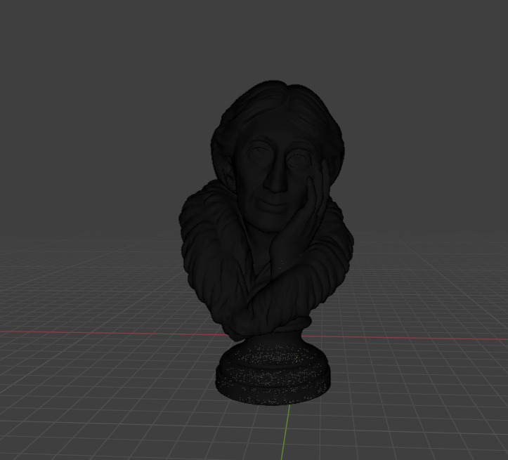 Virginia Woolf 3D print model_13
