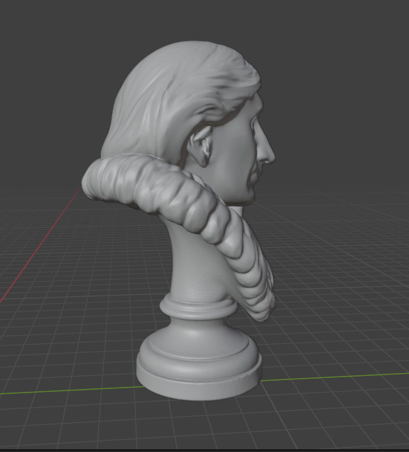 Virginia Woolf 3D print model_5