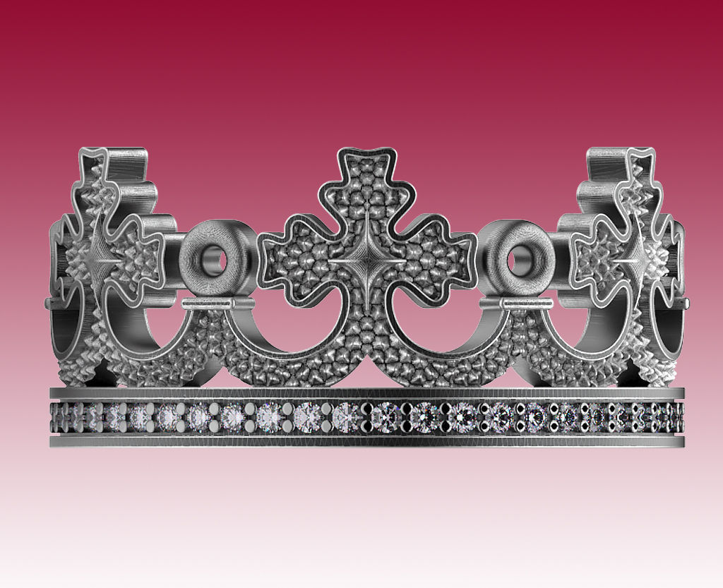 Ring Corona 3D print model_1