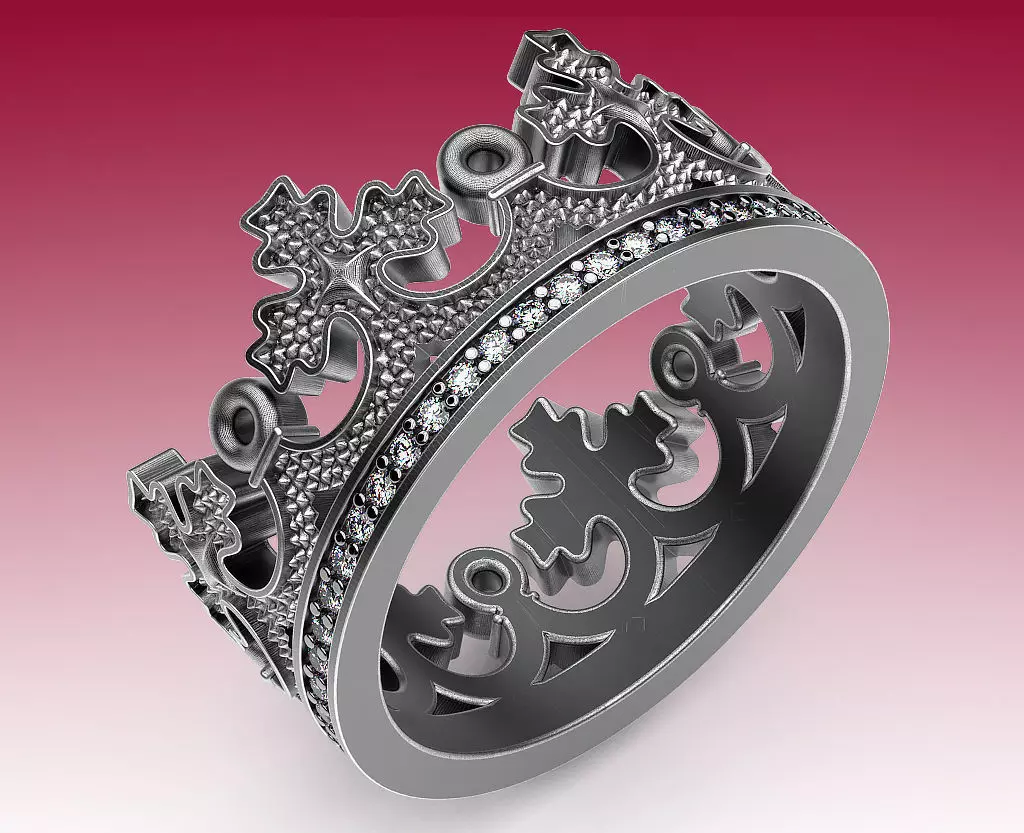 Ring Corona 3D print model_0
