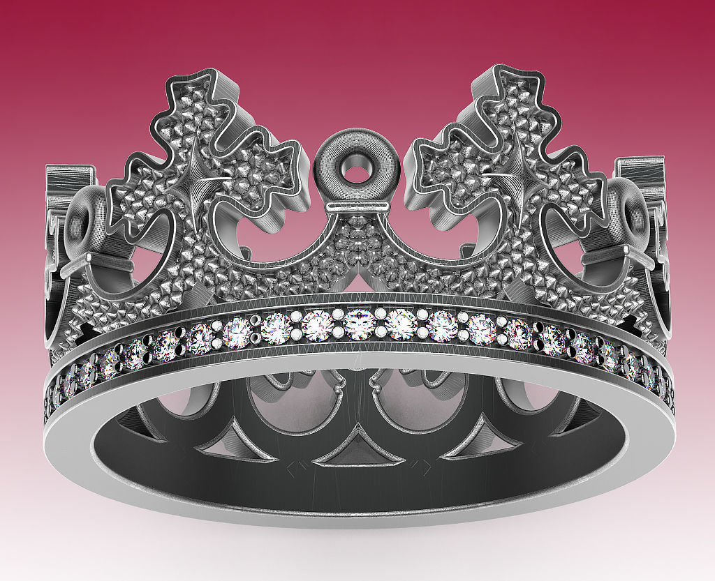 Ring Corona 3D print model_4