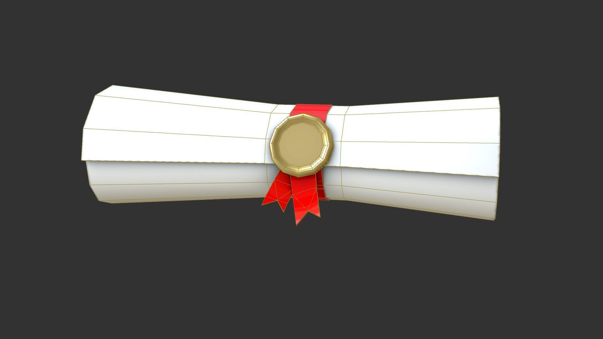 mobile game asset                           Low-poly 3D model_8