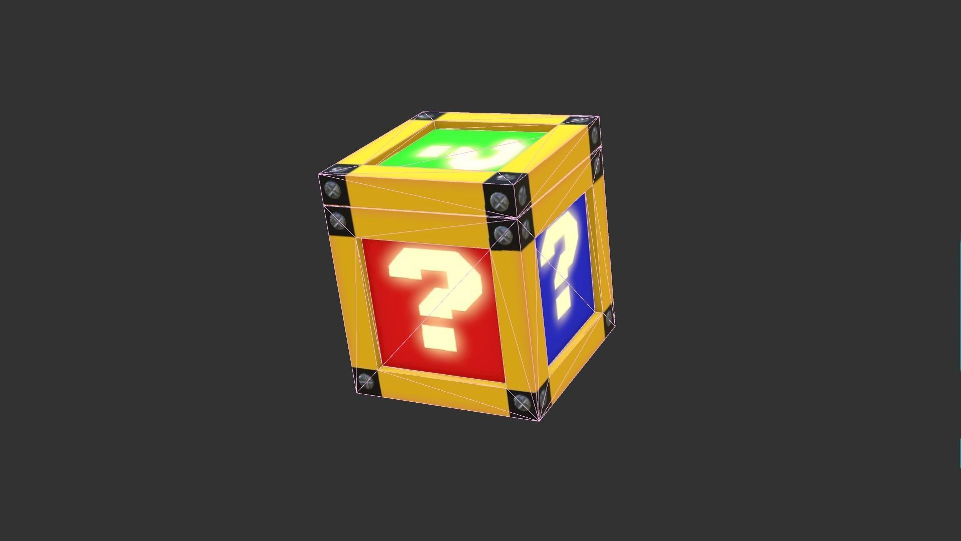 mobile game asset                           Low-poly 3D model_23