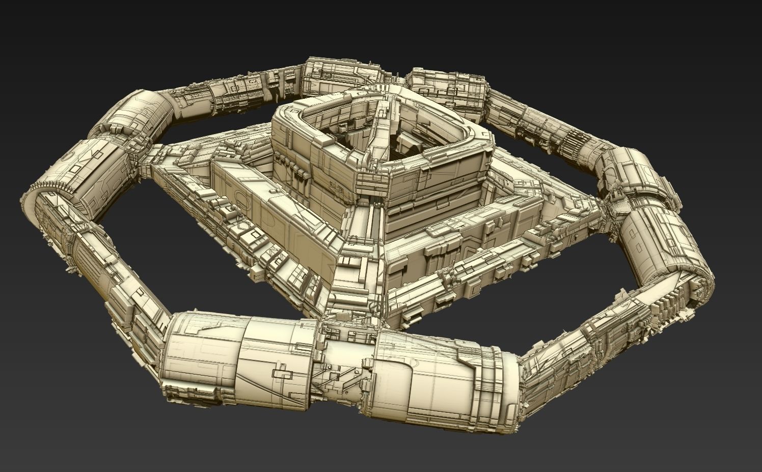 space equipment node 00048 3D model_1