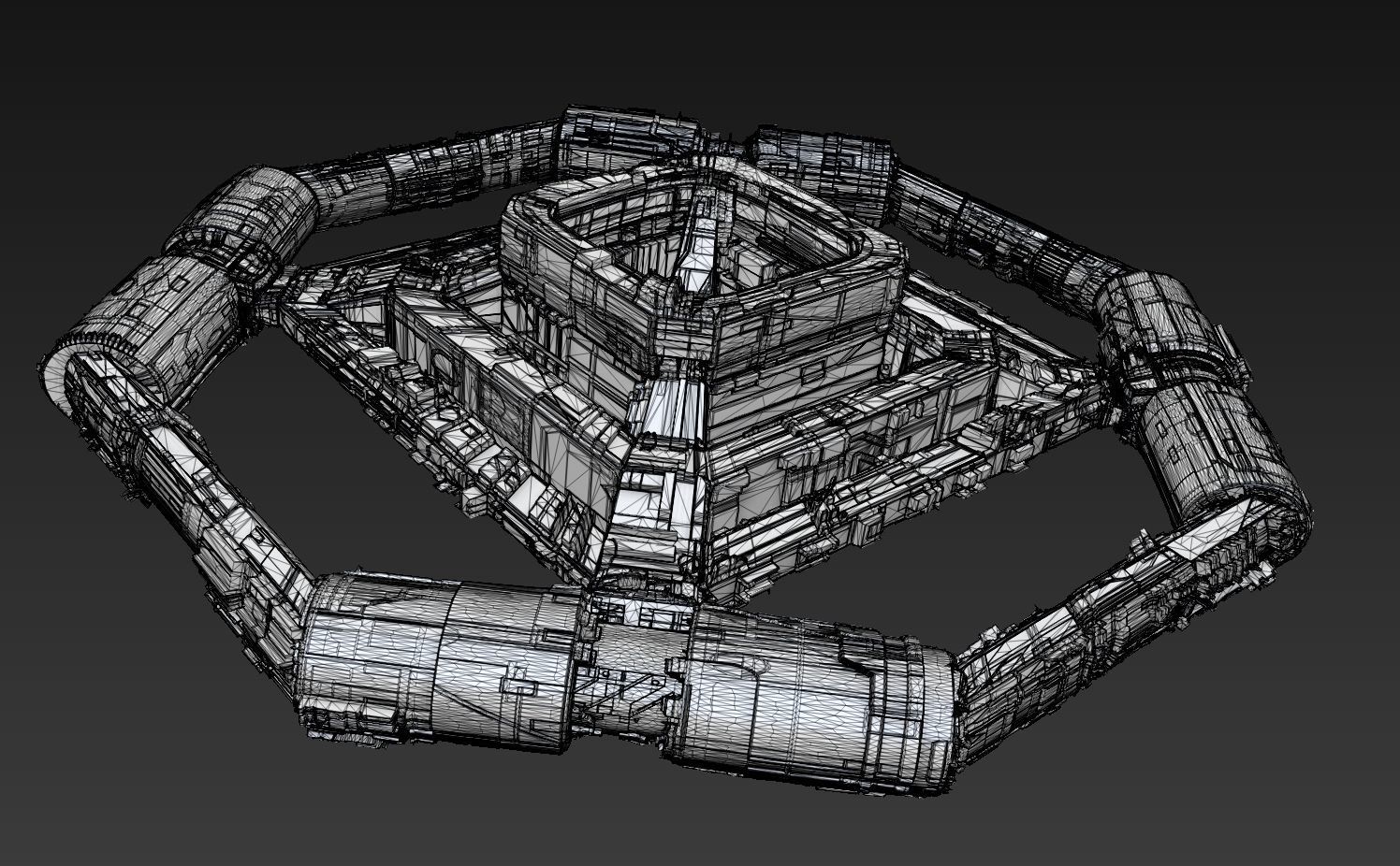 space equipment node 00048 3D model_2