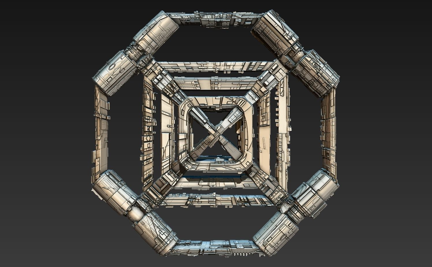 space equipment node 00048 3D model_3