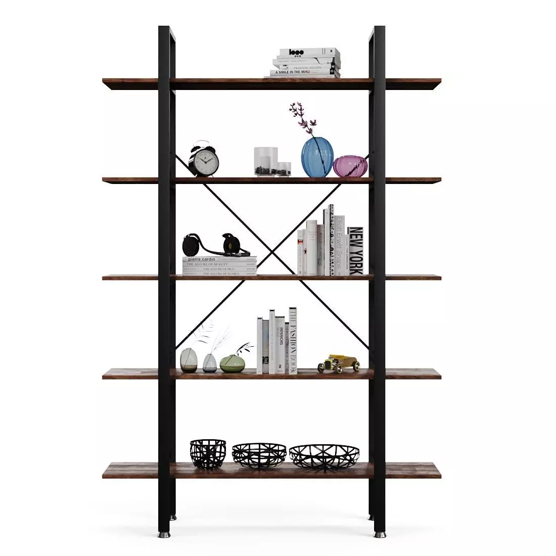 ITAHOME bookshelf 5 tiers 3D model_0