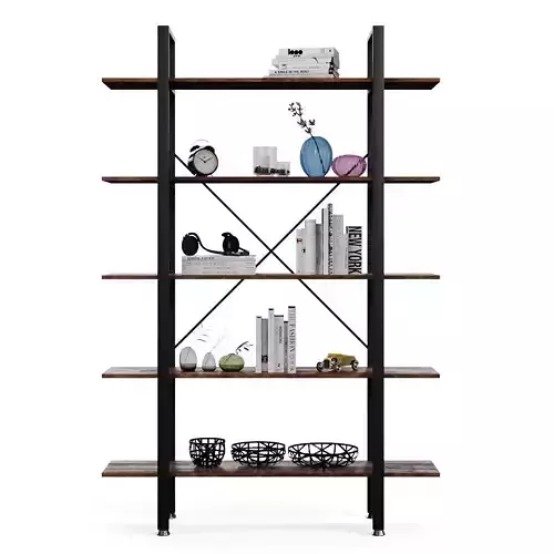 ITAHOME bookshelf 5 tiers
