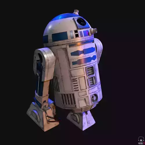 R2D2 Star Wars 3D model