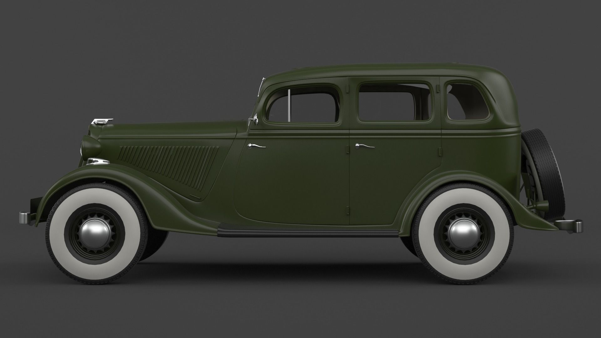 Gaz M1 3D model_4