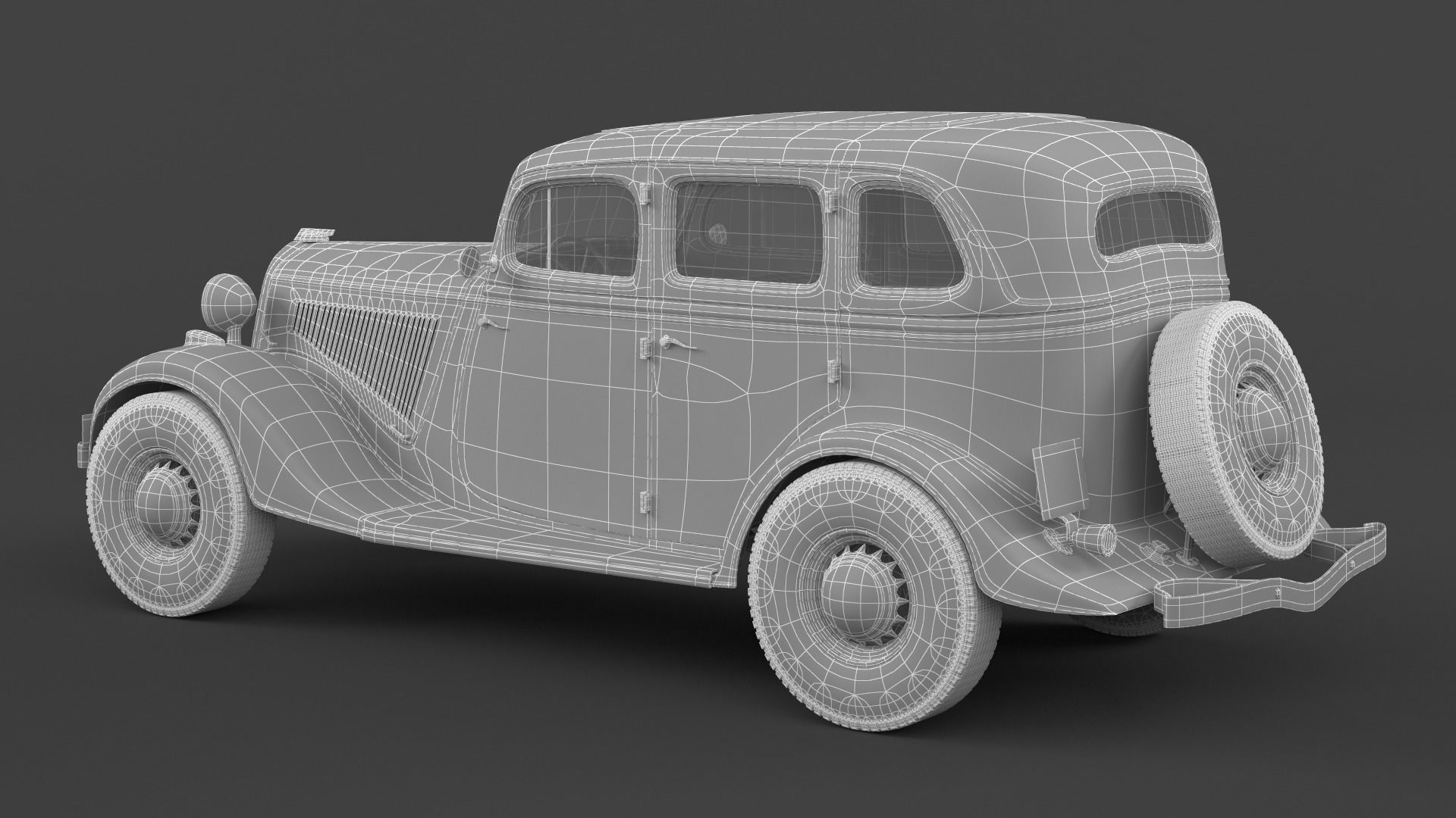 Gaz M1 3D model_8