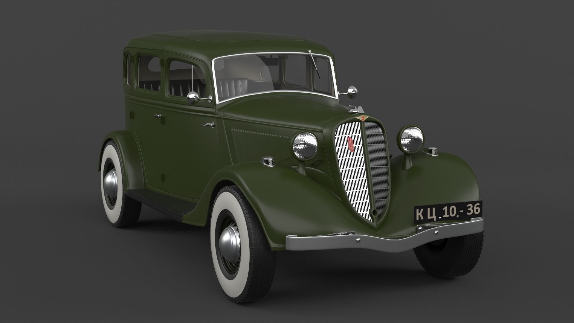 Gaz M1 3D model_6