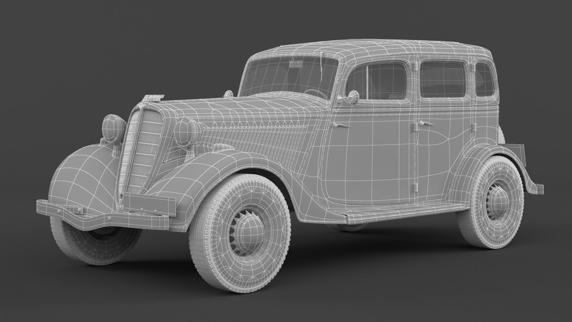 Gaz M1 3D model_7