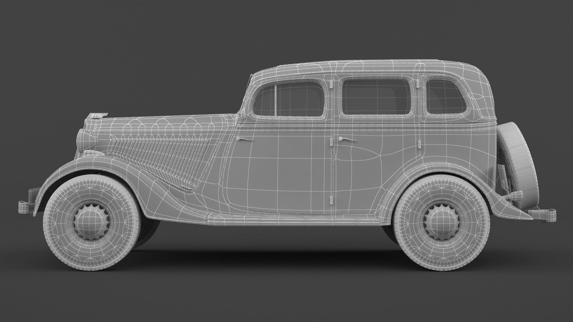 Gaz M1 3D model_11