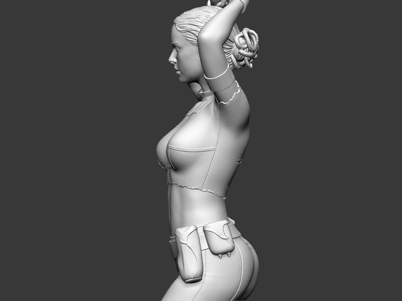 Padme in handcuffs 3D print model_37