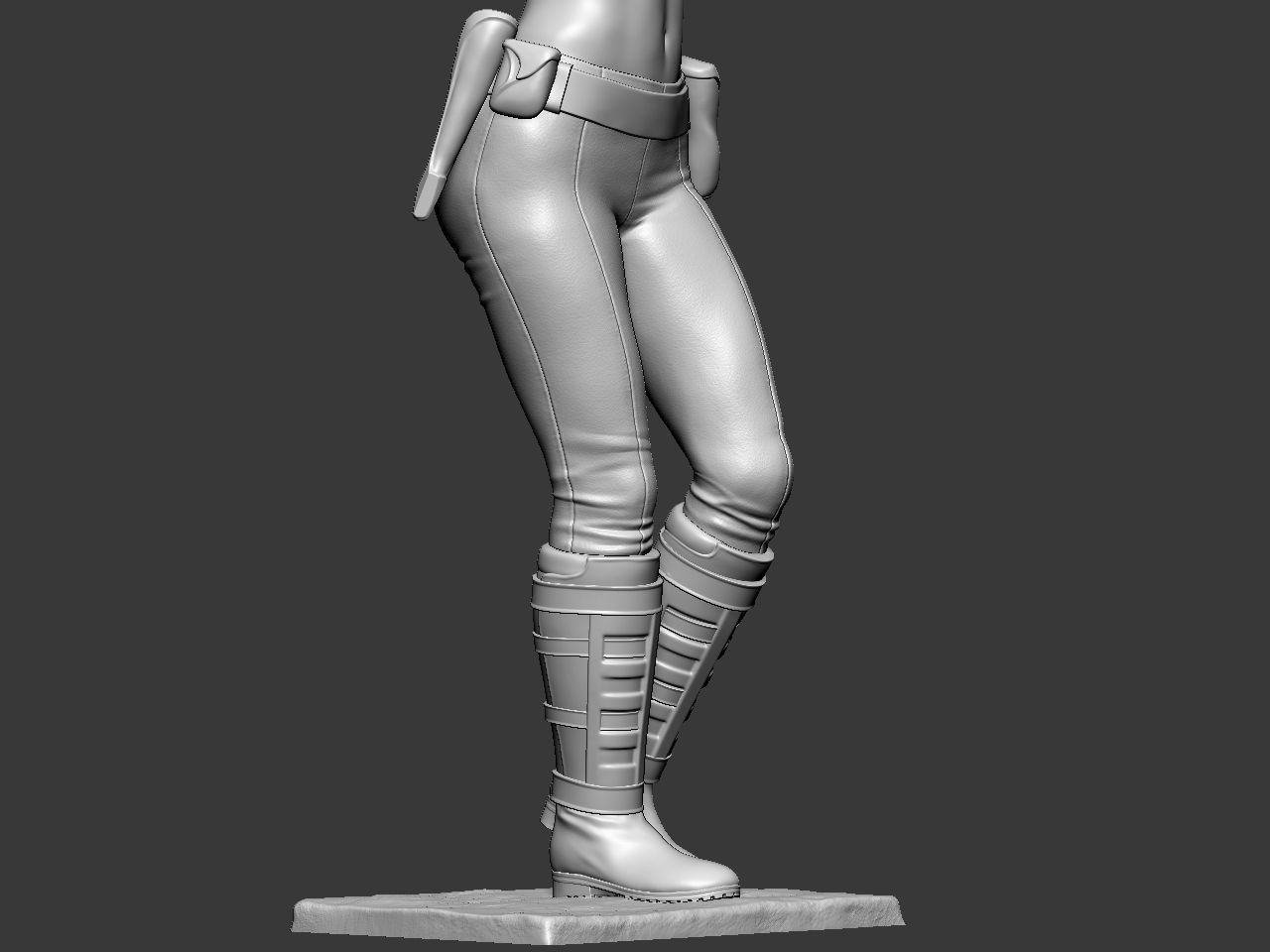 Padme in handcuffs 3D print model_42