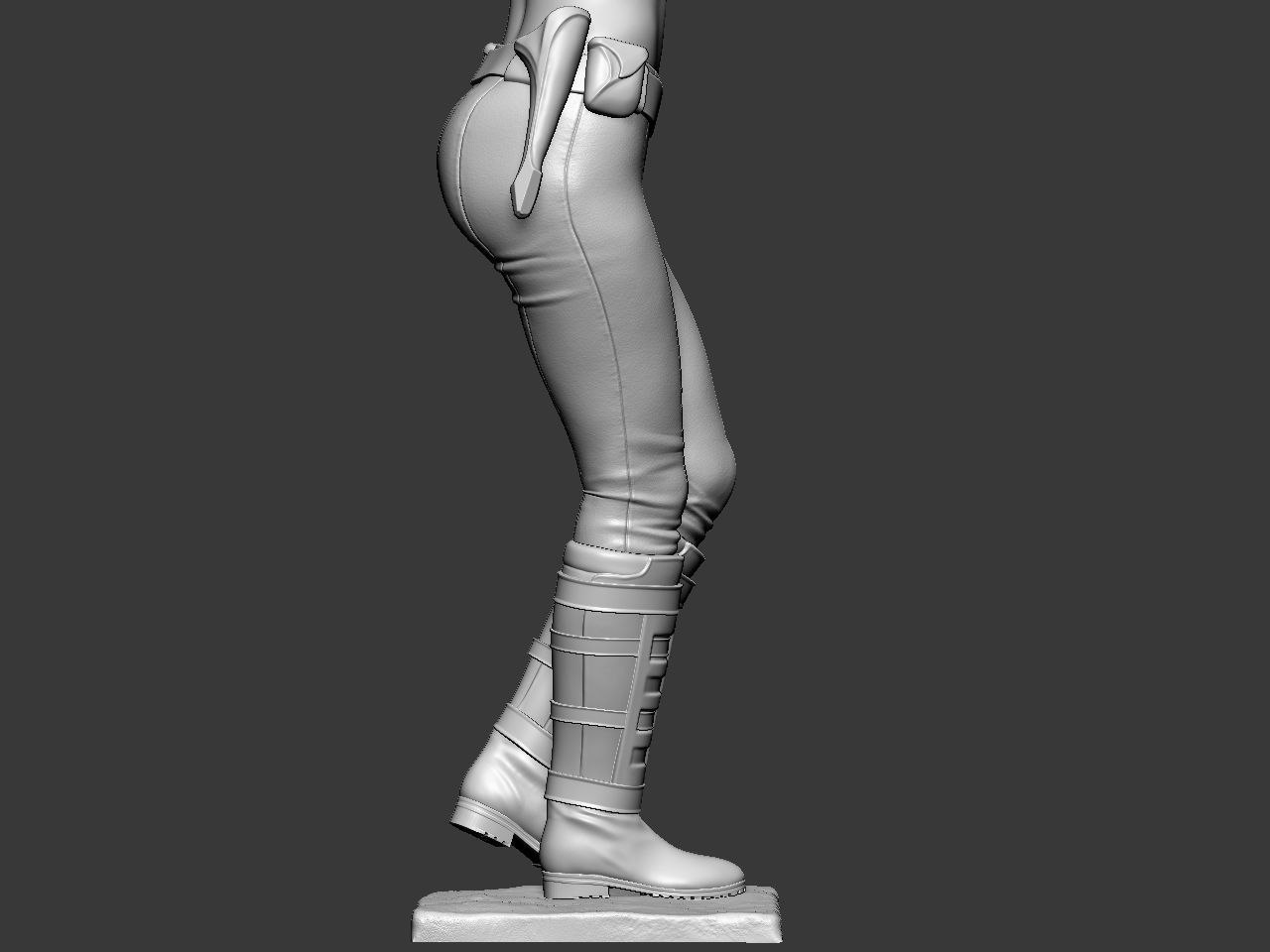 Padme in handcuffs 3D print model_44
