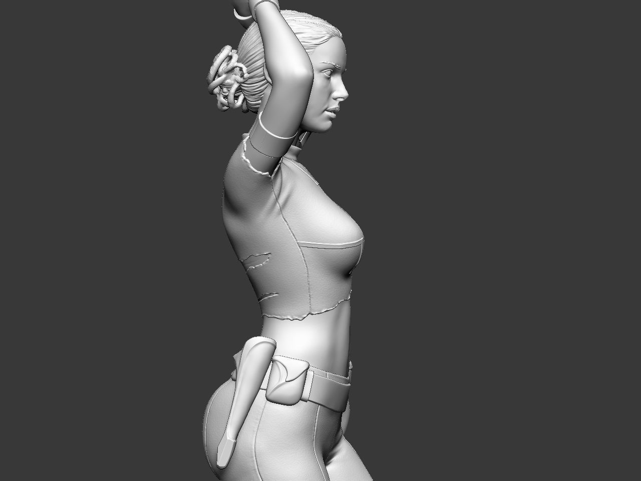 Padme in handcuffs 3D print model_31