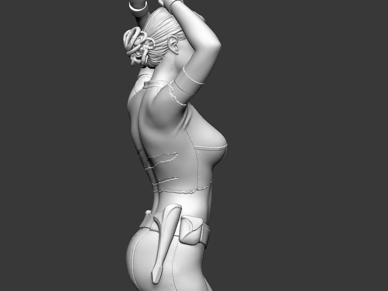 Padme in handcuffs 3D print model_32