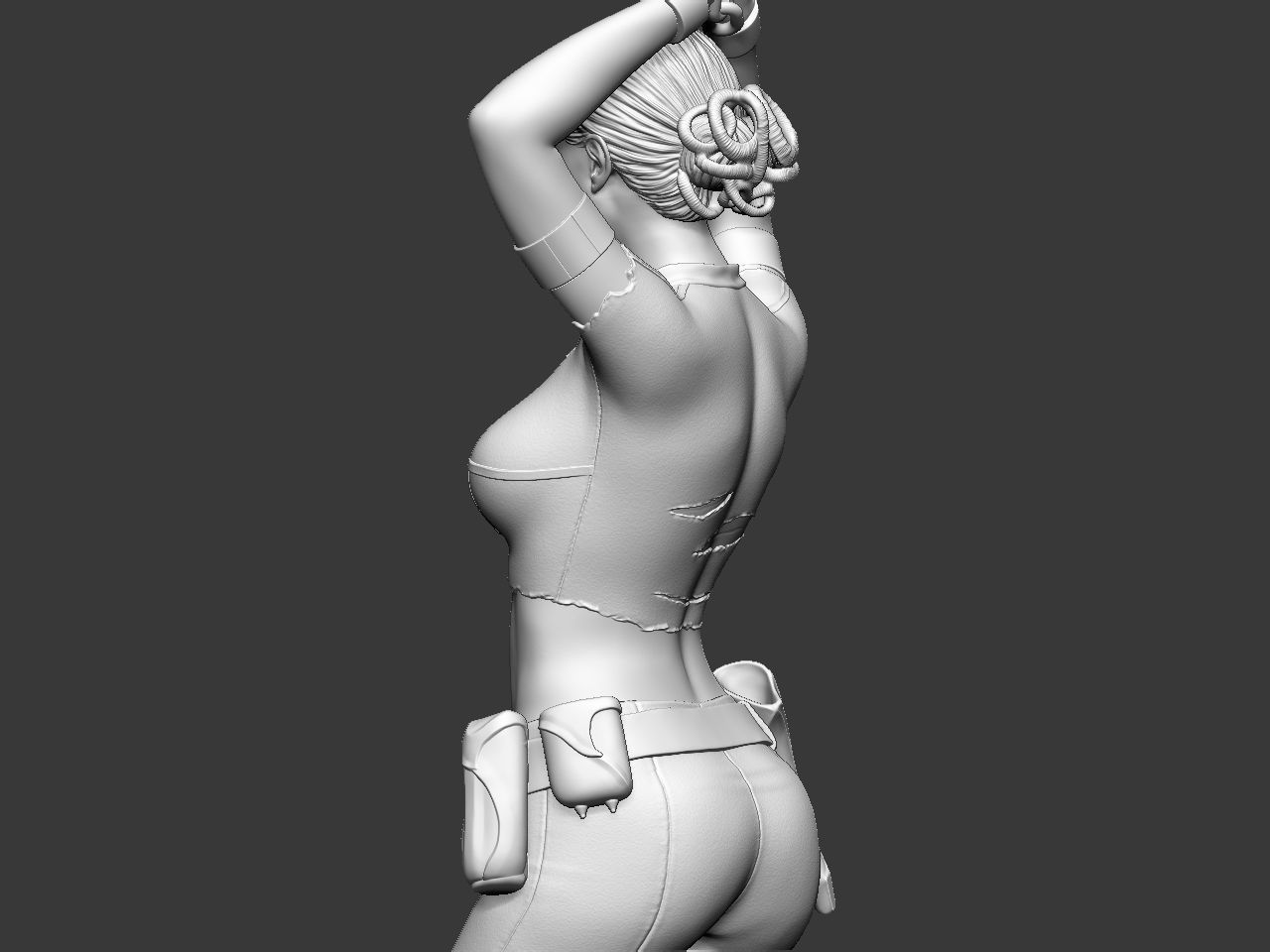 Padme in handcuffs 3D print model_36