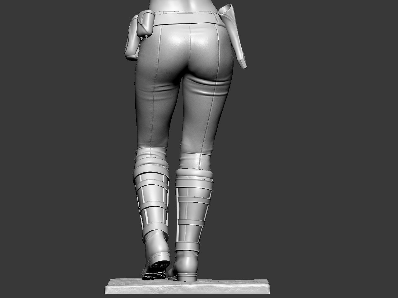 Padme in handcuffs 3D print model_46