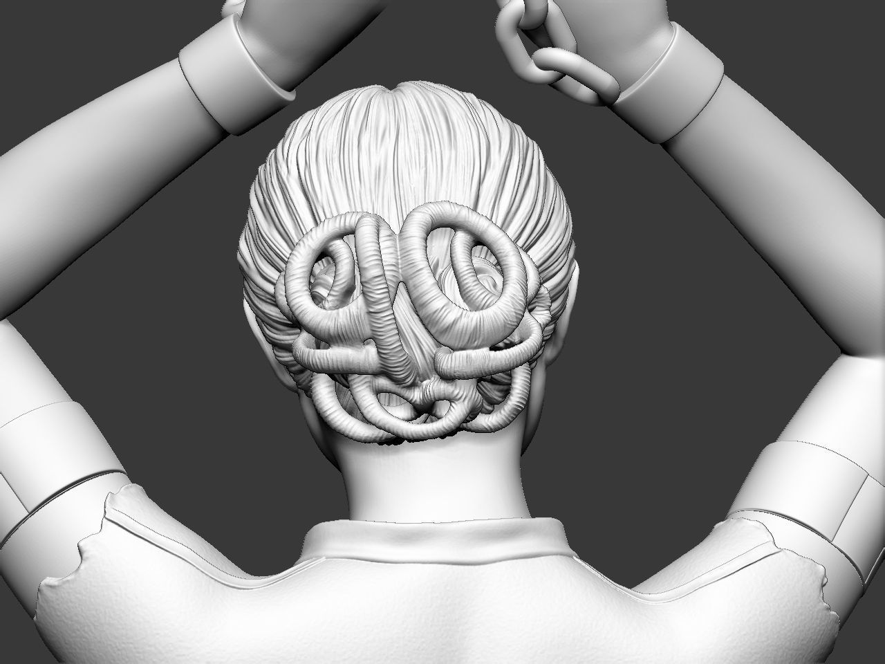 Padme in handcuffs 3D print model_15