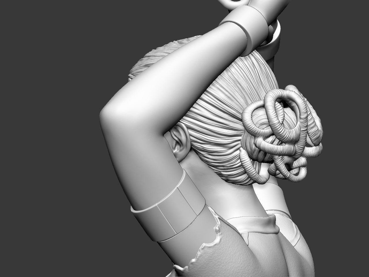 Padme in handcuffs 3D print model_17