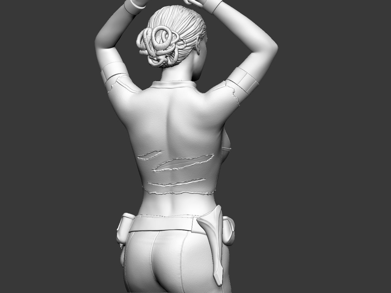 Padme in handcuffs 3D print model_34