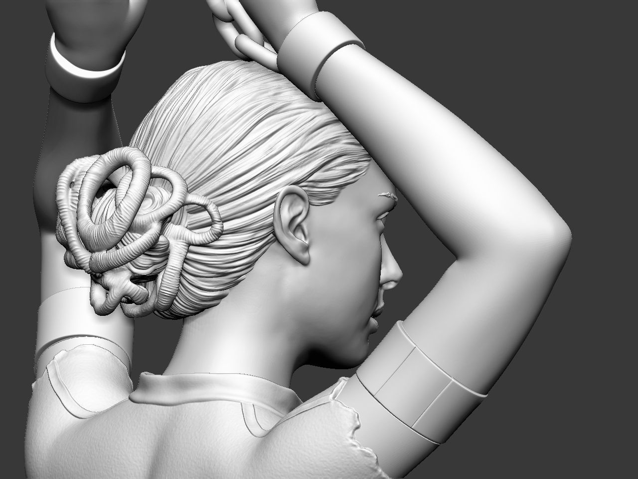 Padme in handcuffs 3D print model_13
