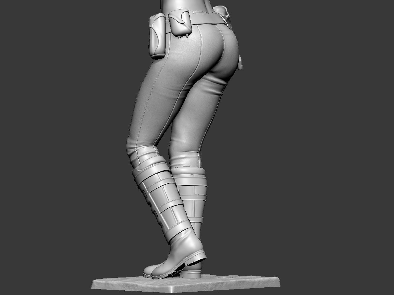 Padme in handcuffs 3D print model_47