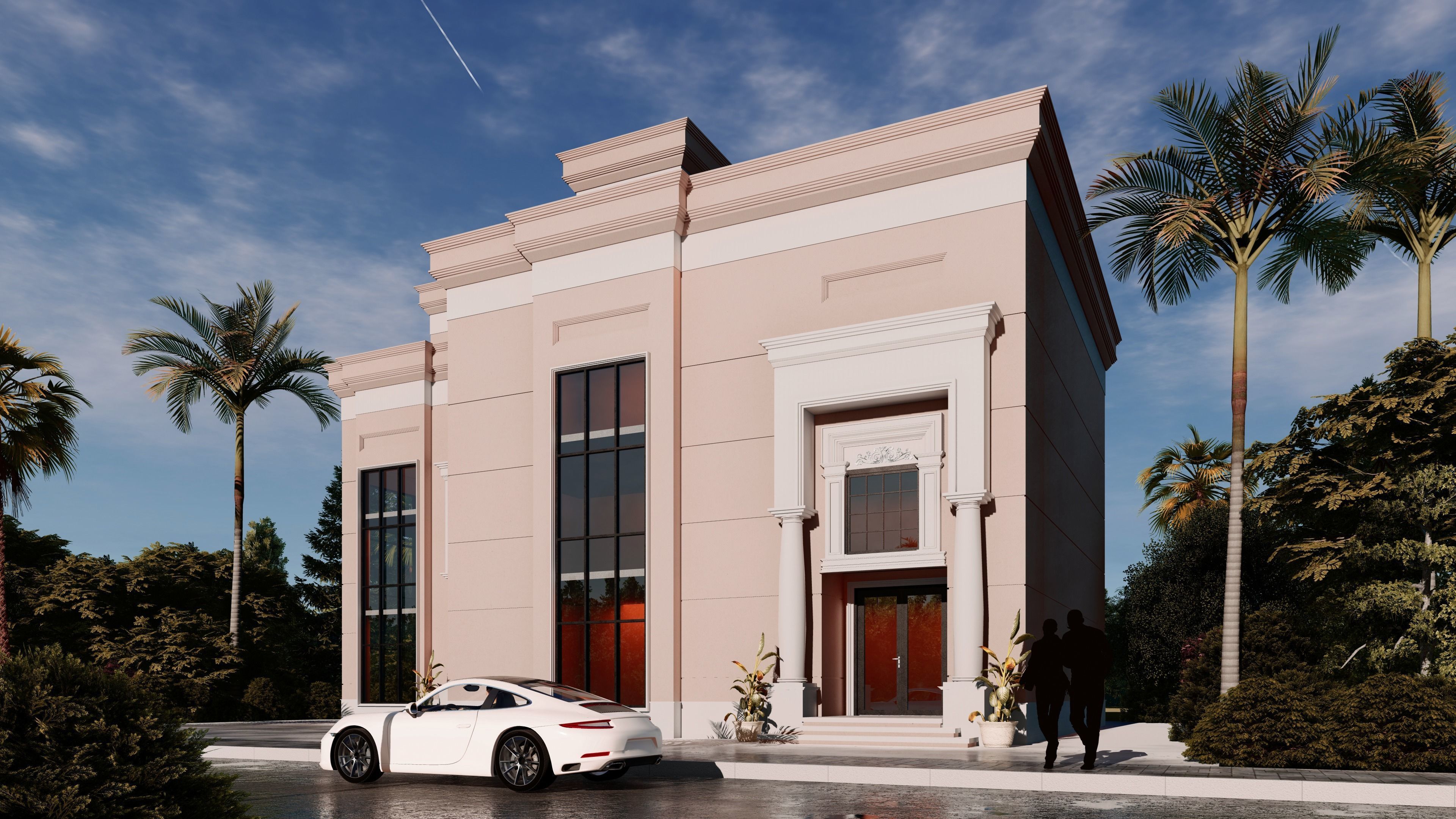 Classic Building  N3 3D model_2