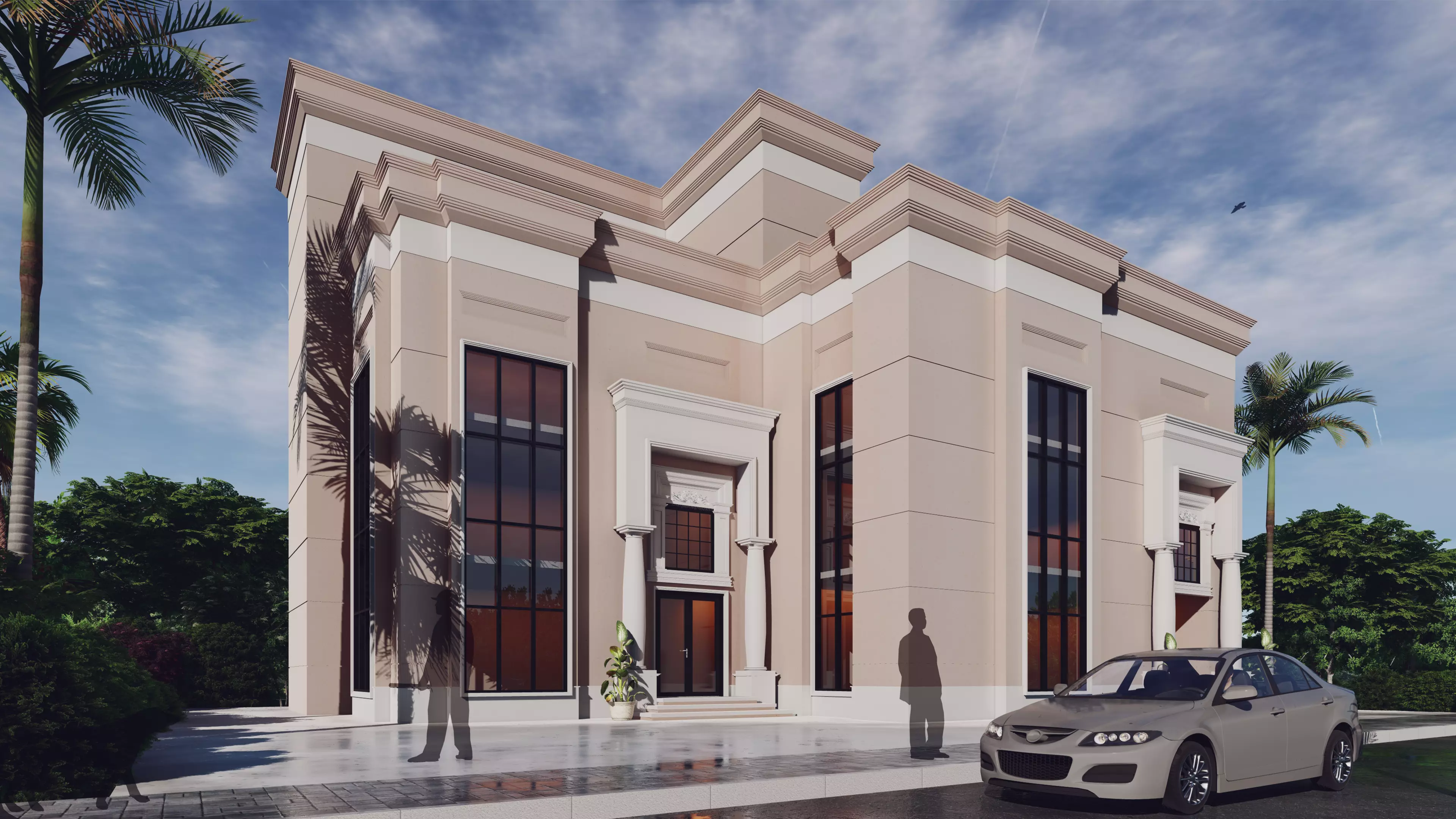Classic Building  N3 3D model_0