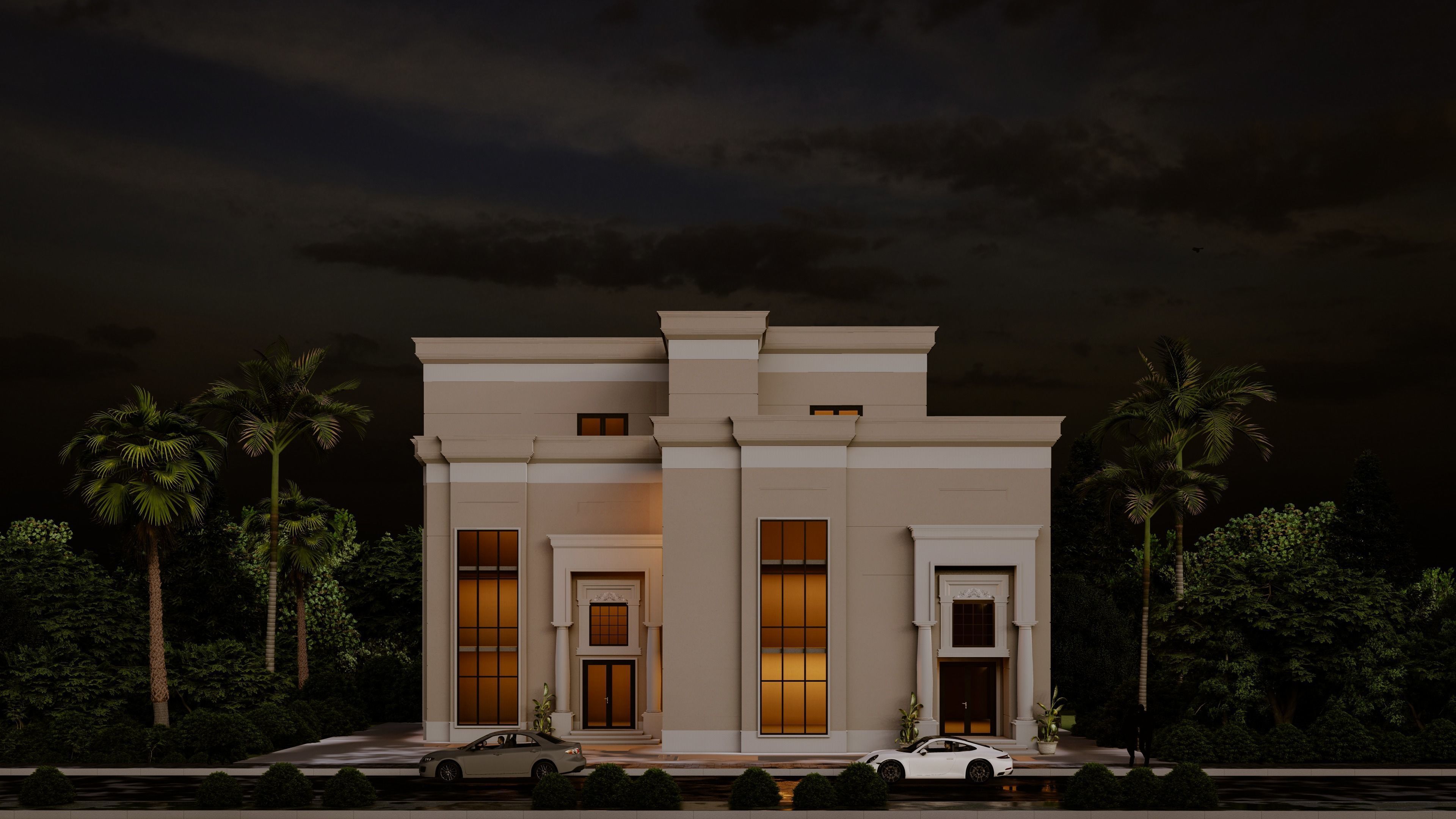 Classic Building  N3 3D model_3