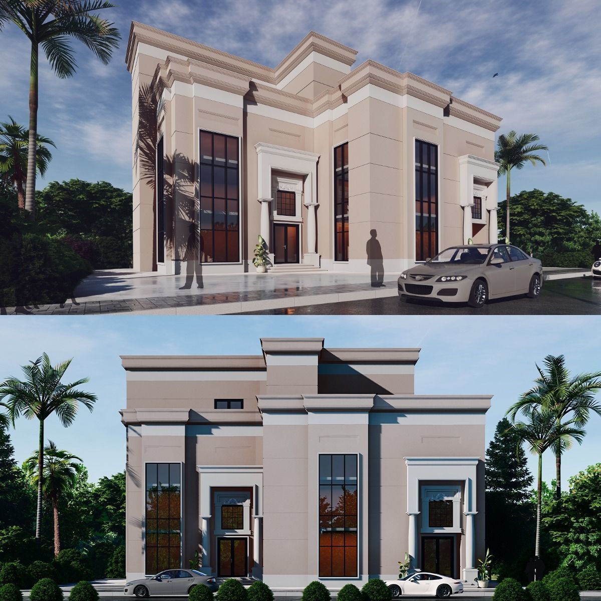Classic Building  N3 3D model_1