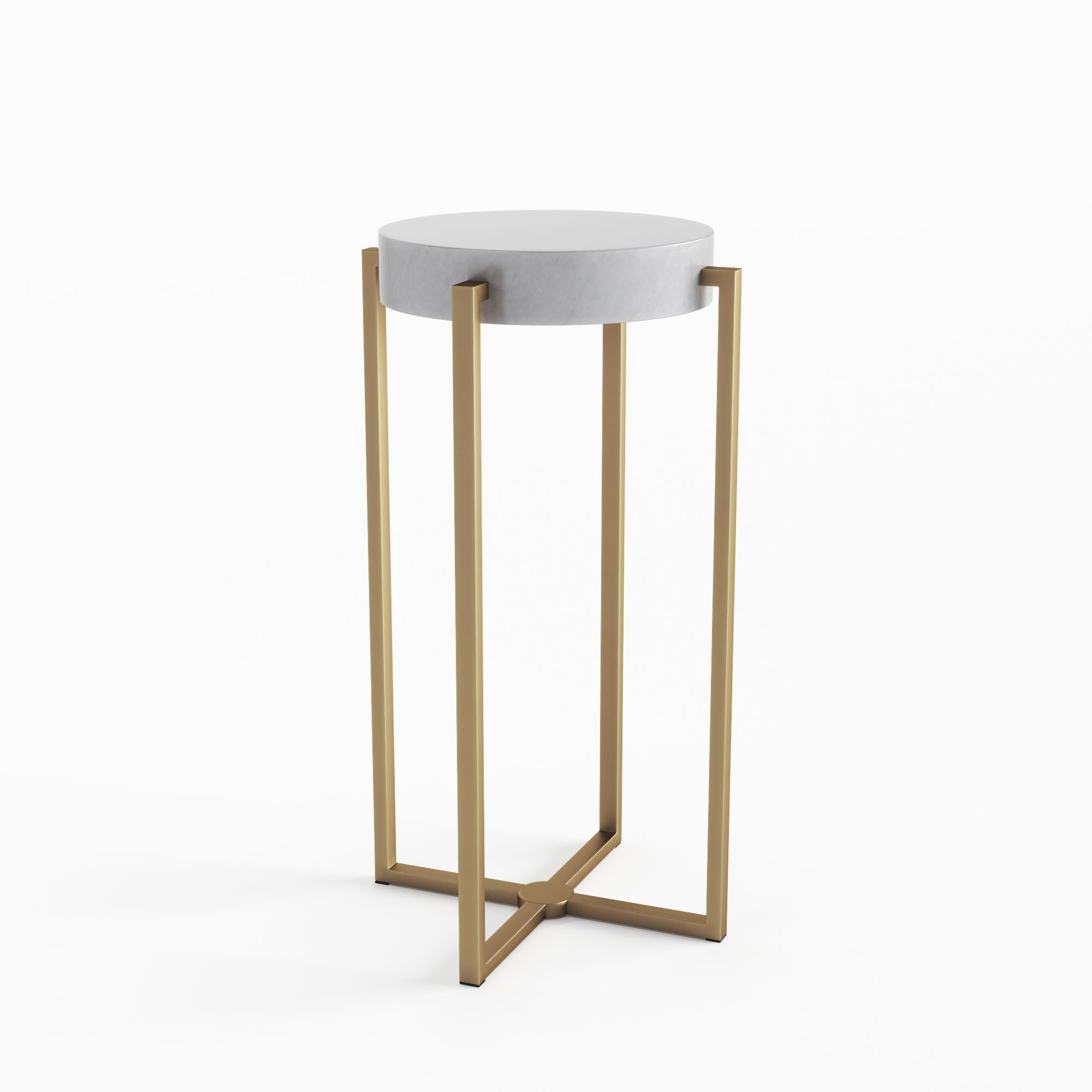 Side Table Bath 3D model_0