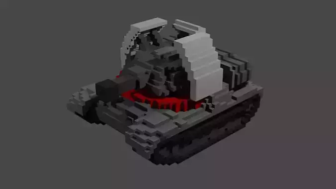 Mirage Tank 3D model