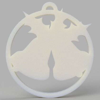 Christmas sphere 3D print model_20